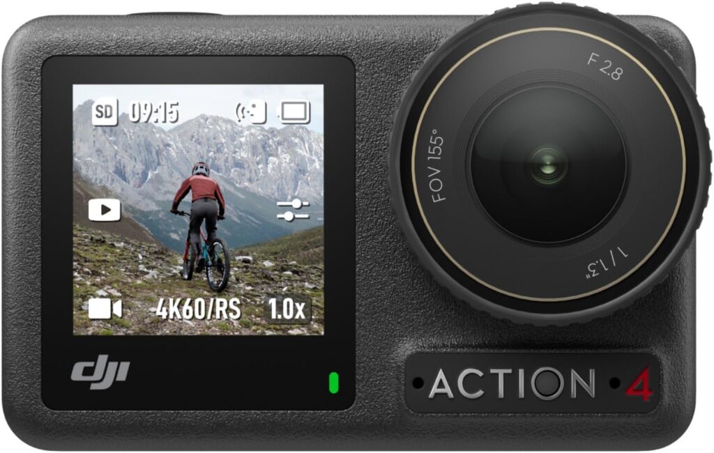 DJI Osmo Action 4,Best Action Cameras 2025