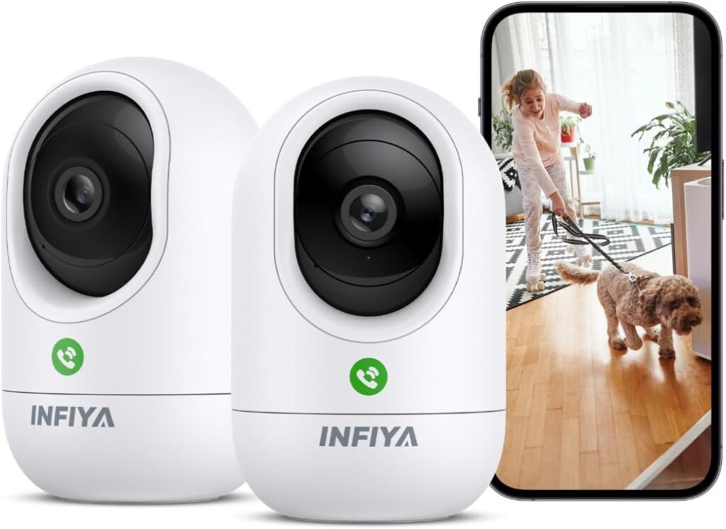 2K Security Camera Indoor-360 ,Security Cameras for Home